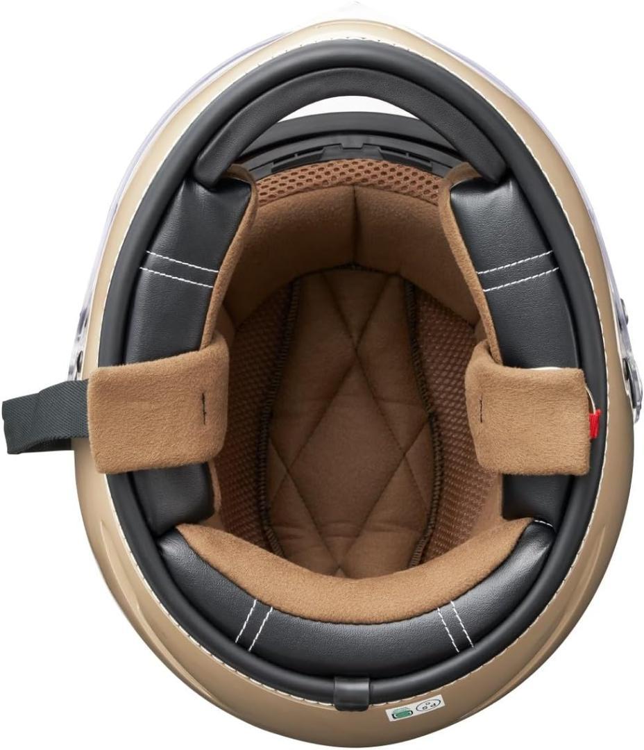 新品 マルシン バイクヘルメット ネオレトロ フルフェイス END MILL