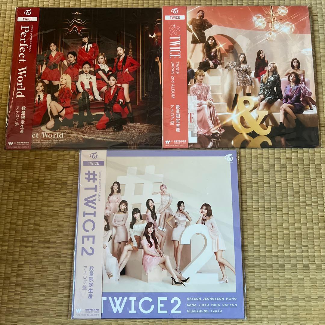TWICE LP レコード セット K-POP 韓国