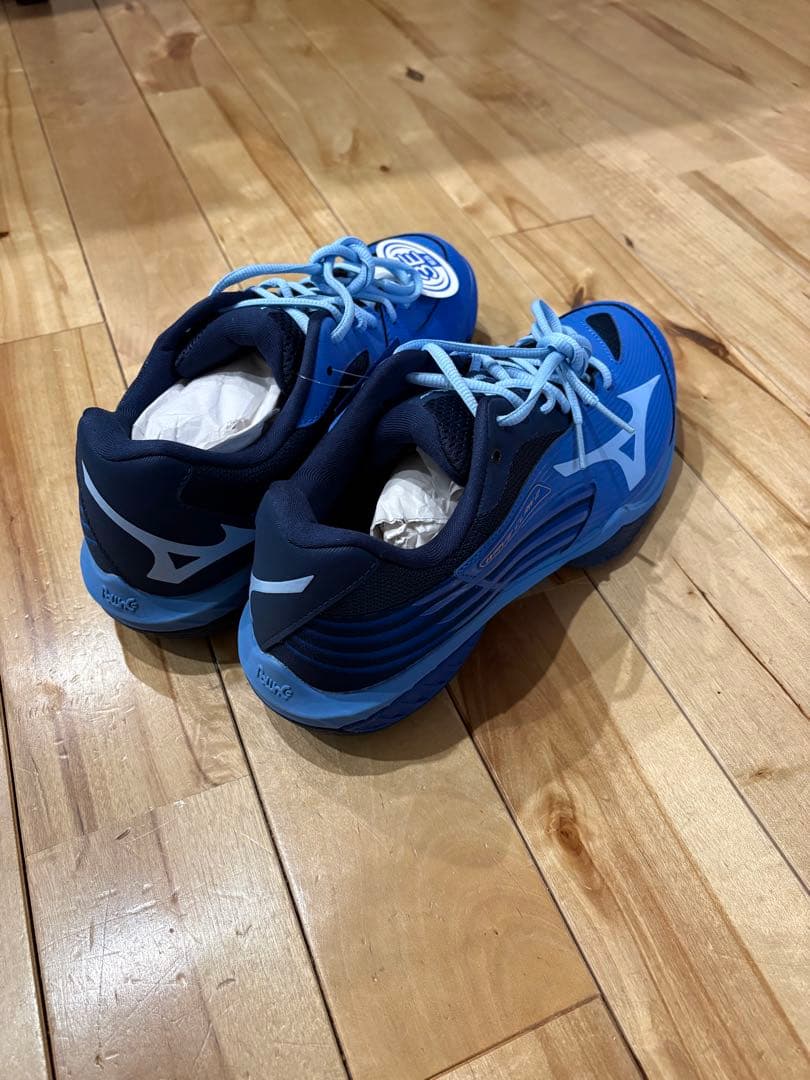 Mizuno バドミントンシューズ 28cm ブルー