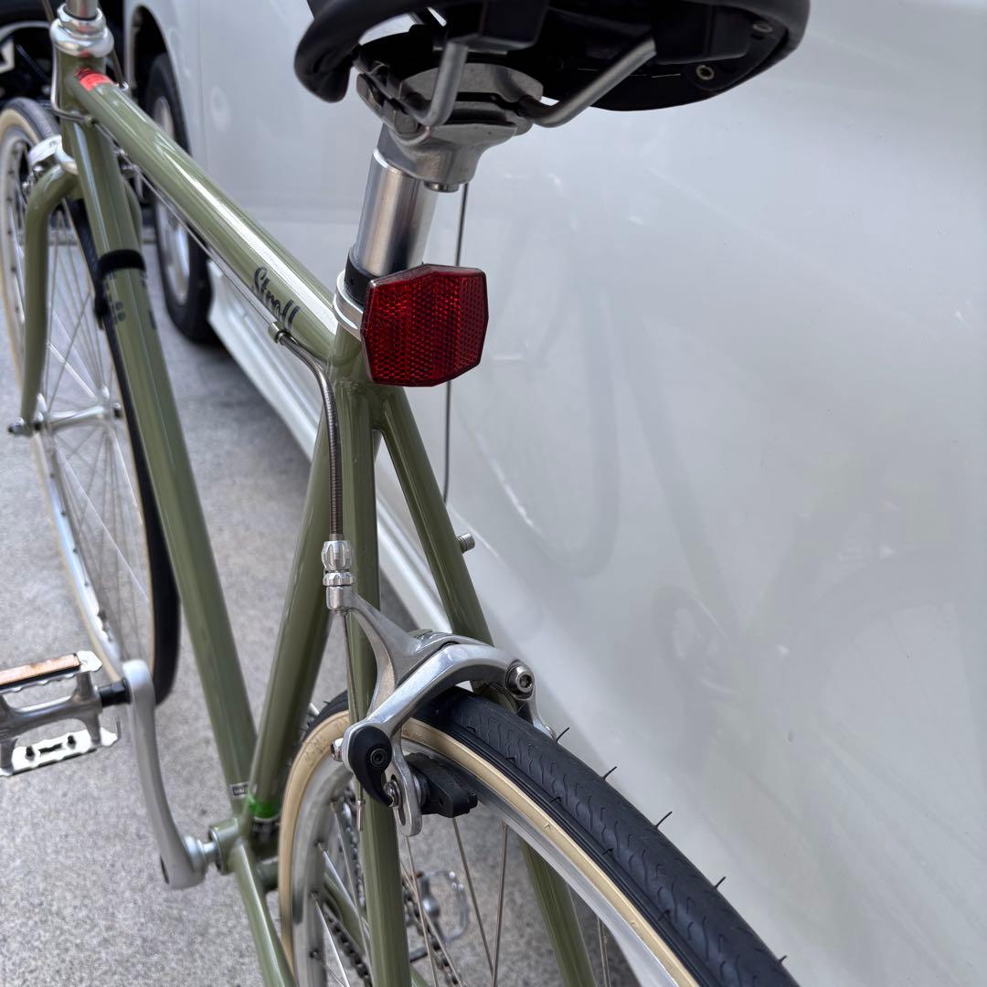 超美品 FUJI STROLL Smoky Khaki 52 ピストバイク