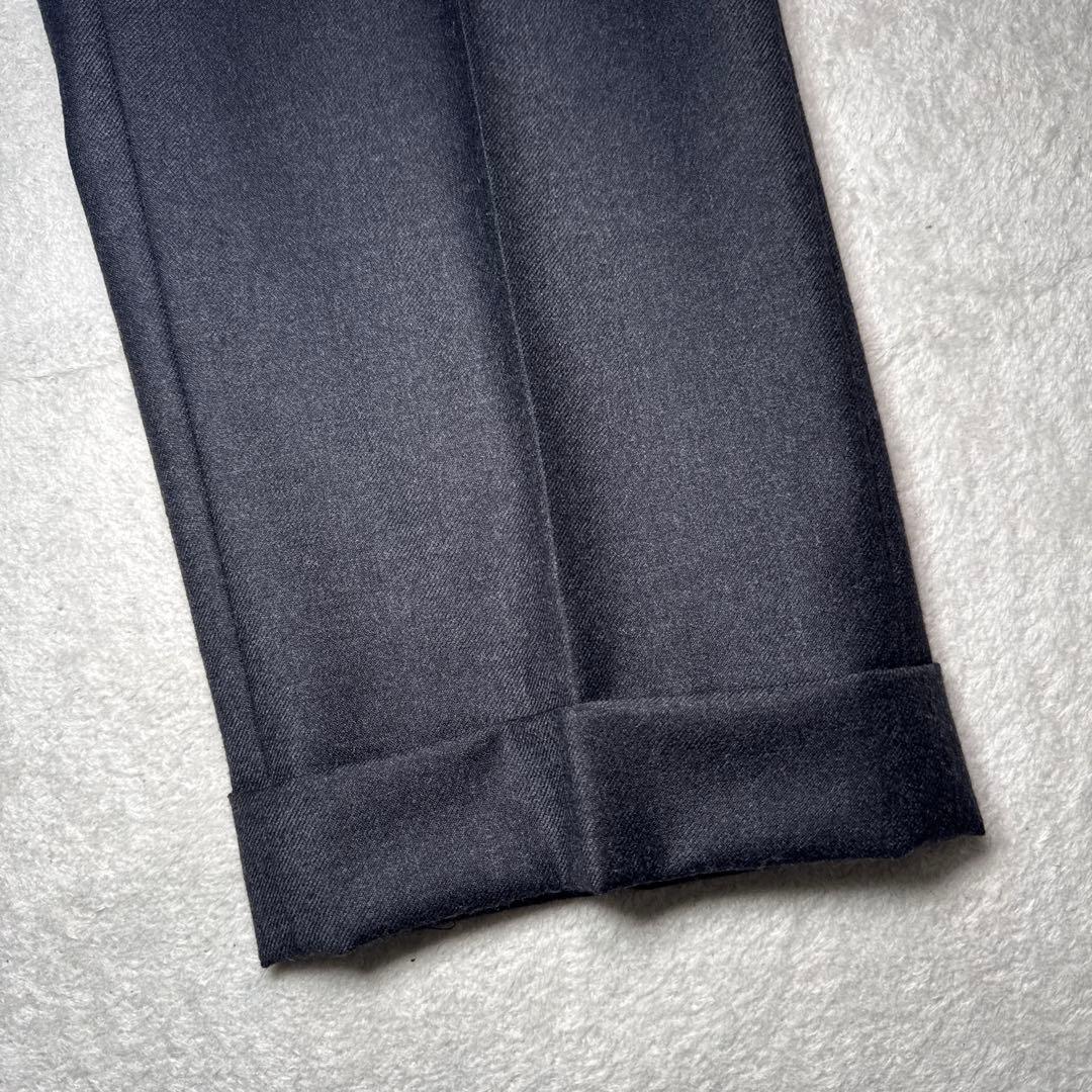 97 未使用　秋冬　インコテックス　スラックス　グレー　48 L