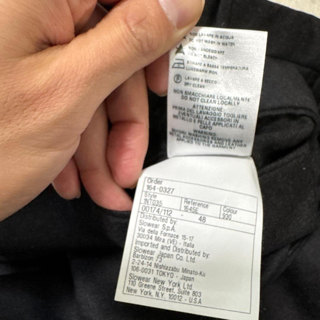 97 未使用　秋冬　インコテックス　スラックス　グレー　48 L