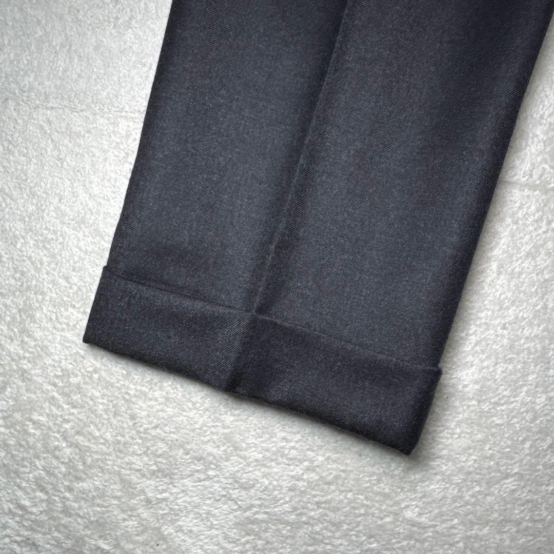 97 未使用　秋冬　インコテックス　スラックス　グレー　48 L