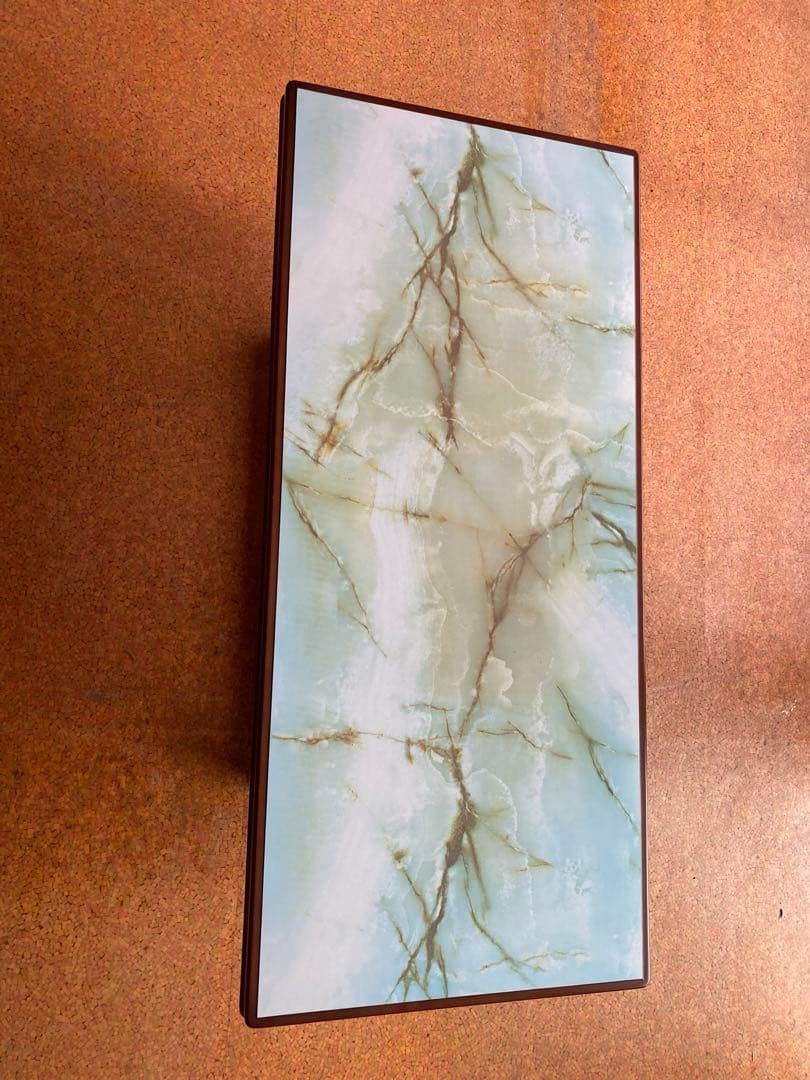 カリモク 大理石調 センターテーブル　即日発送★ 美中古★ 昭和レトロ家具