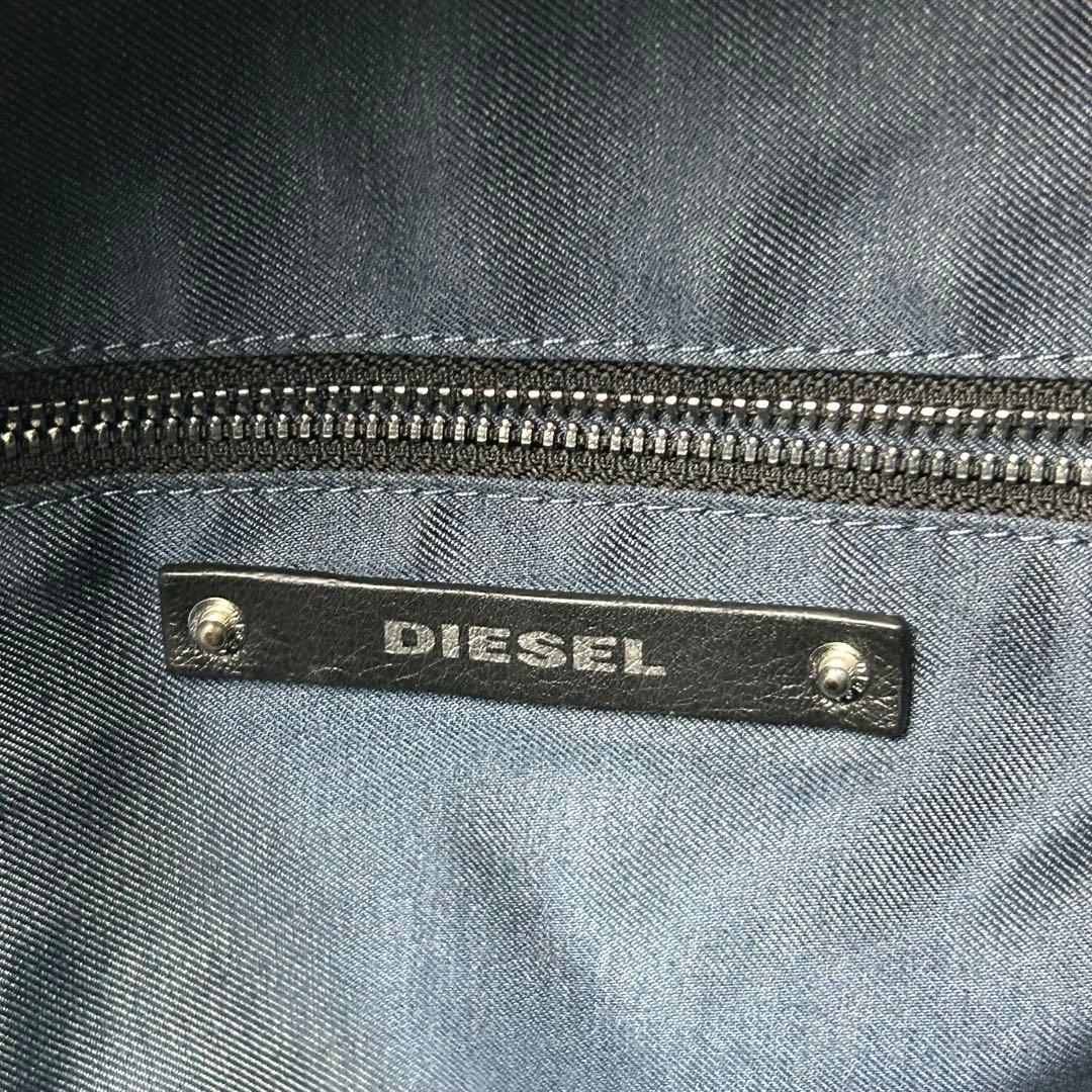 美品✨ DIESEL リュック オールレザー ブラック