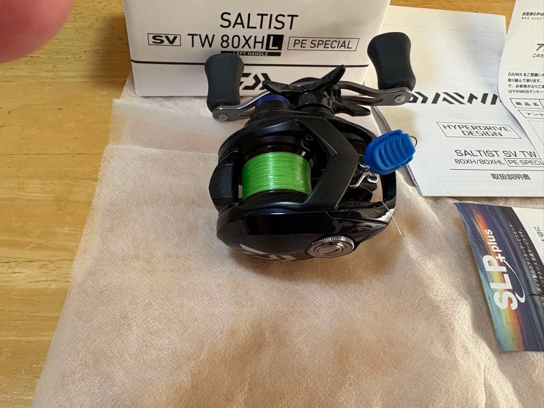 満*猫様 23 ダイワ SALTIST SV TW 80XHL PE SPECI