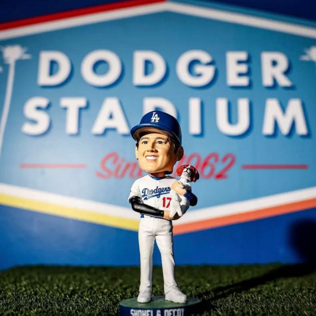 【限定ステッカー付】お値下げ! 8/28 大谷翔平 デコピン ボブルヘッド