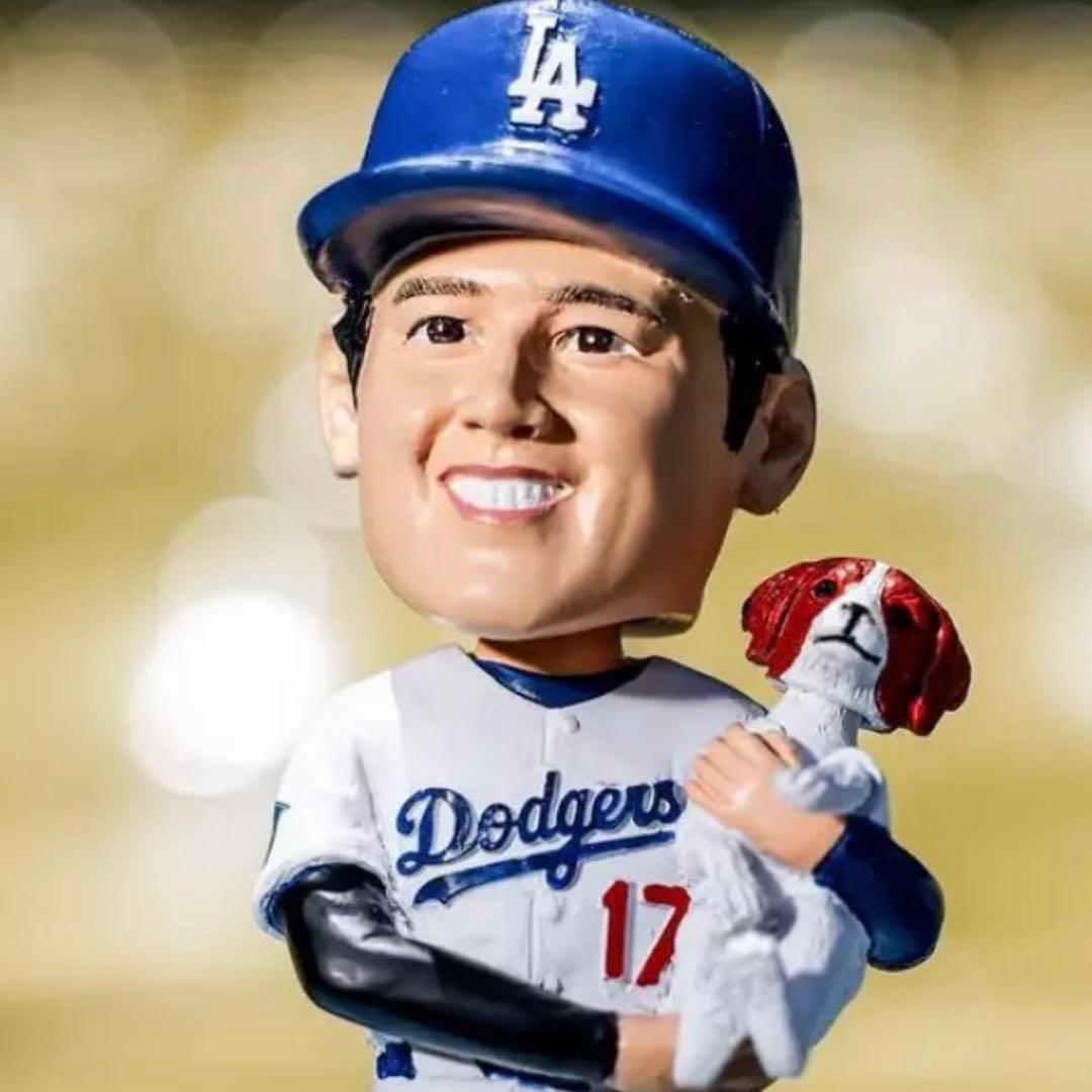 【限定ステッカー付】お値下げ! 8/28 大谷翔平 デコピン ボブルヘッド