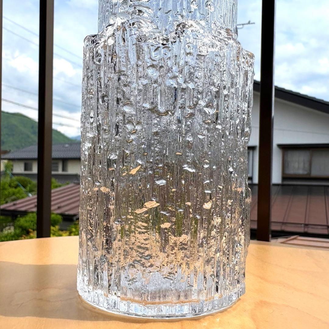 タピオヴィルカラ　アルニカ　ヴィンテージ　イッタラ　ヌータヤルヴィ　花瓶