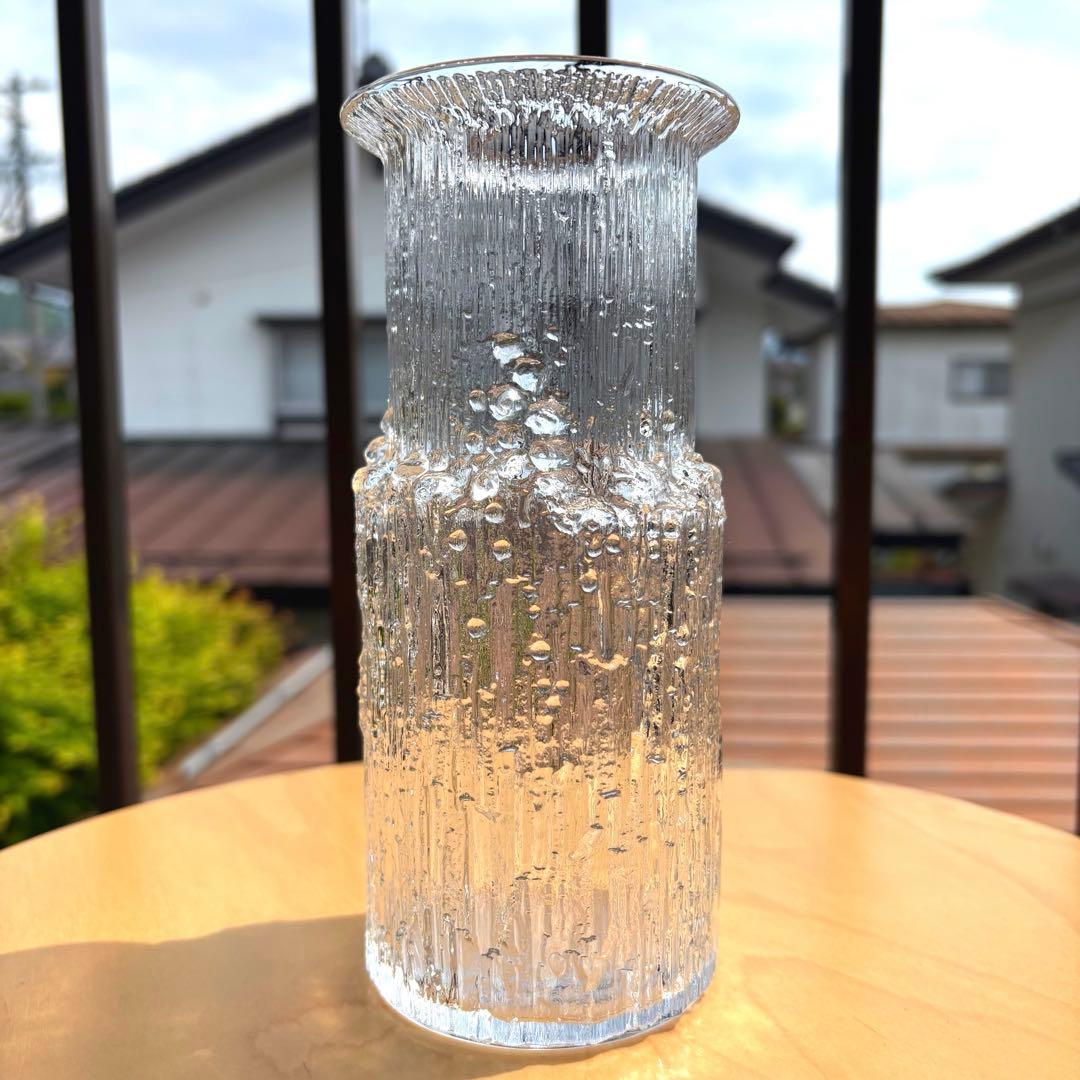 タピオヴィルカラ　アルニカ　ヴィンテージ　イッタラ　ヌータヤルヴィ　花瓶