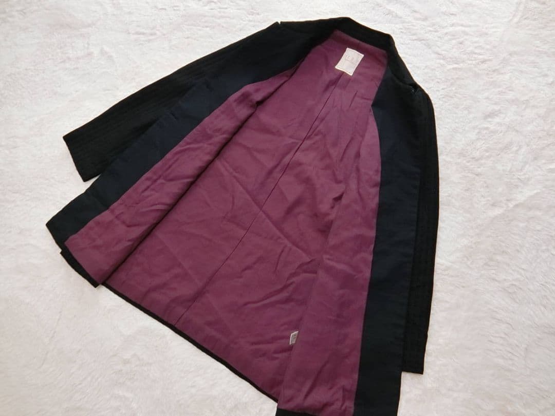 美品　シビラ　清楚　ロングスカート　セットアップ　ブラック　４０/６３−９０