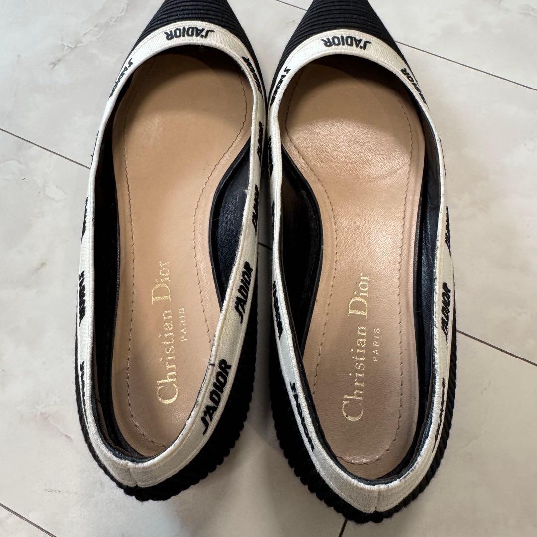 【最終値下げ】Dior バレエフラットシューズ 37