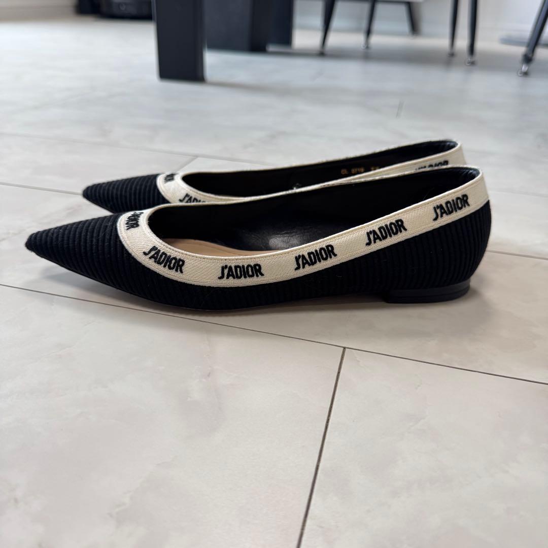 【最終値下げ】Dior バレエフラットシューズ 37