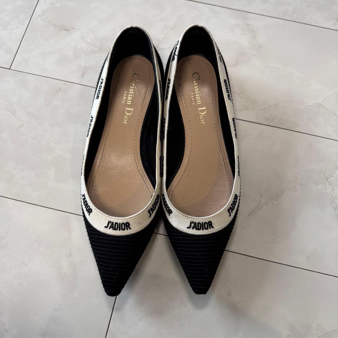 【最終値下げ】Dior バレエフラットシューズ 37