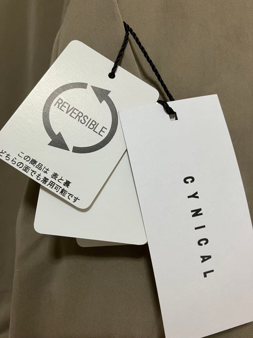 【本日限定値下げ❣️】新品タグ付き！CYNICALの リバーシブルベスト