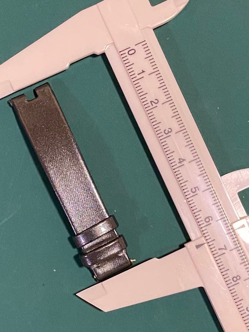 13mm ブルガリ 純正 ガンメタリック エナメル ストラップ ベルト