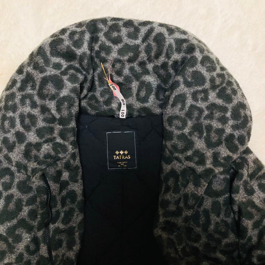 タトラス　TATRAS ダウンポンチョ レオパード　LTA13A4309 2