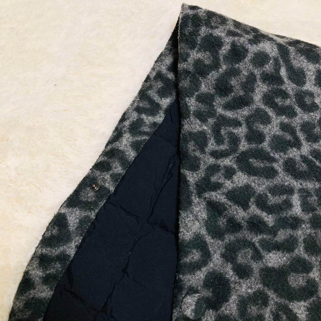 タトラス　TATRAS ダウンポンチョ レオパード　LTA13A4309 2