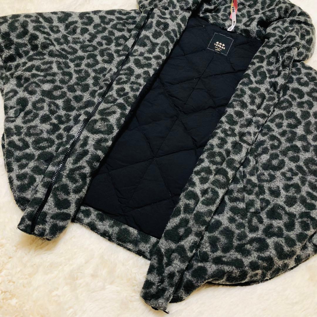 タトラス　TATRAS ダウンポンチョ レオパード　LTA13A4309 2