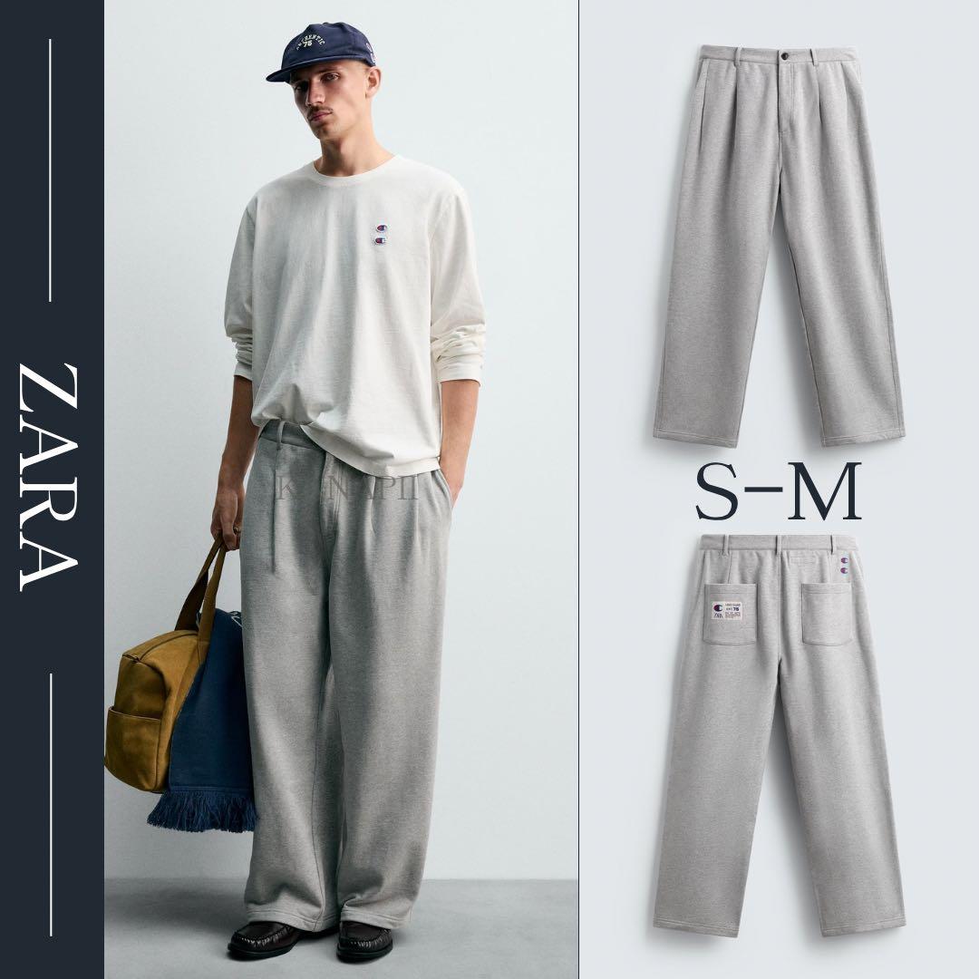 CHAMPION×ZARA プリーツリラックスパンツ S-M 新品