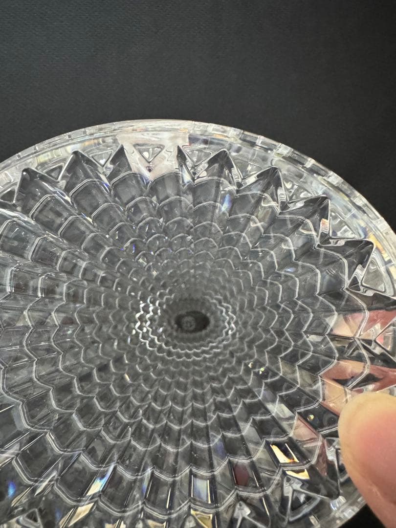 Baccarat バカラ アイベースS クリスタル ガラス花瓶 フラワースタンド