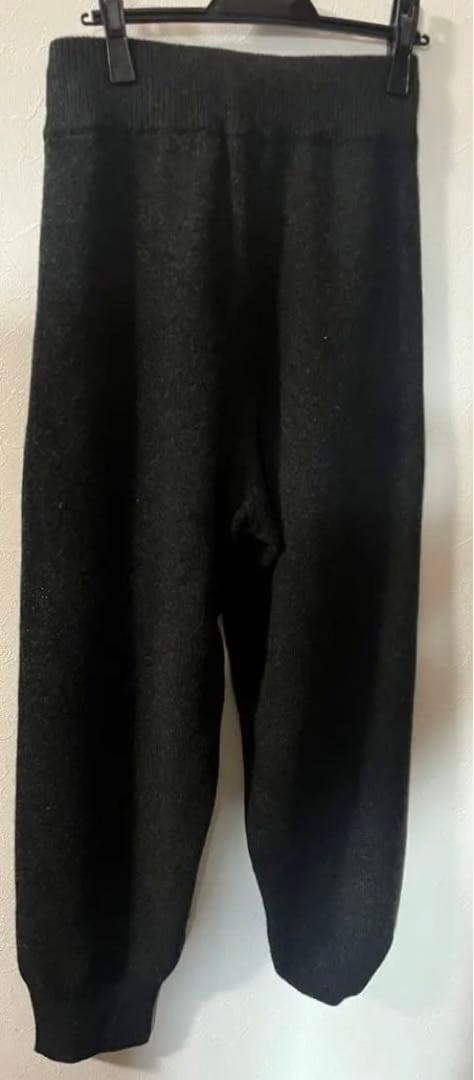 TODAYFUL Cashmere Easy Pants チャコールグレー　38