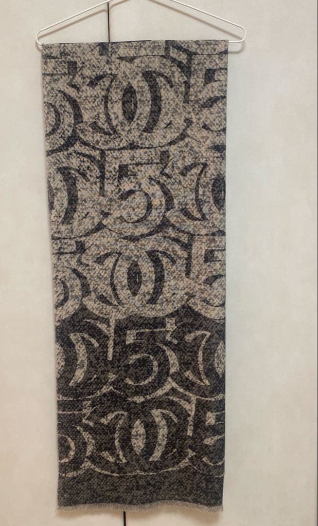 正規品☆シャネル☆大判ストール　カシミア 100%