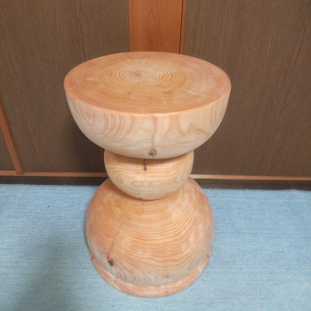 mikahinaさん専用檜丸太椅子 スツール