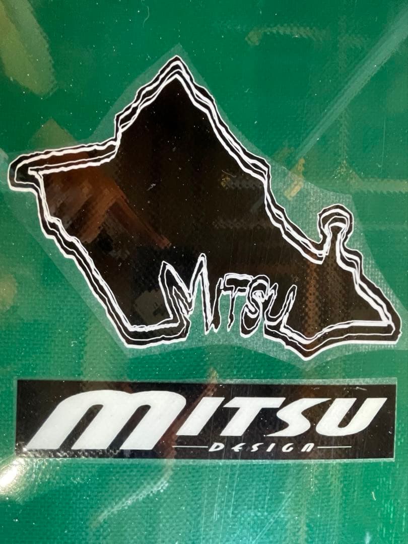 緑色　ロングボード