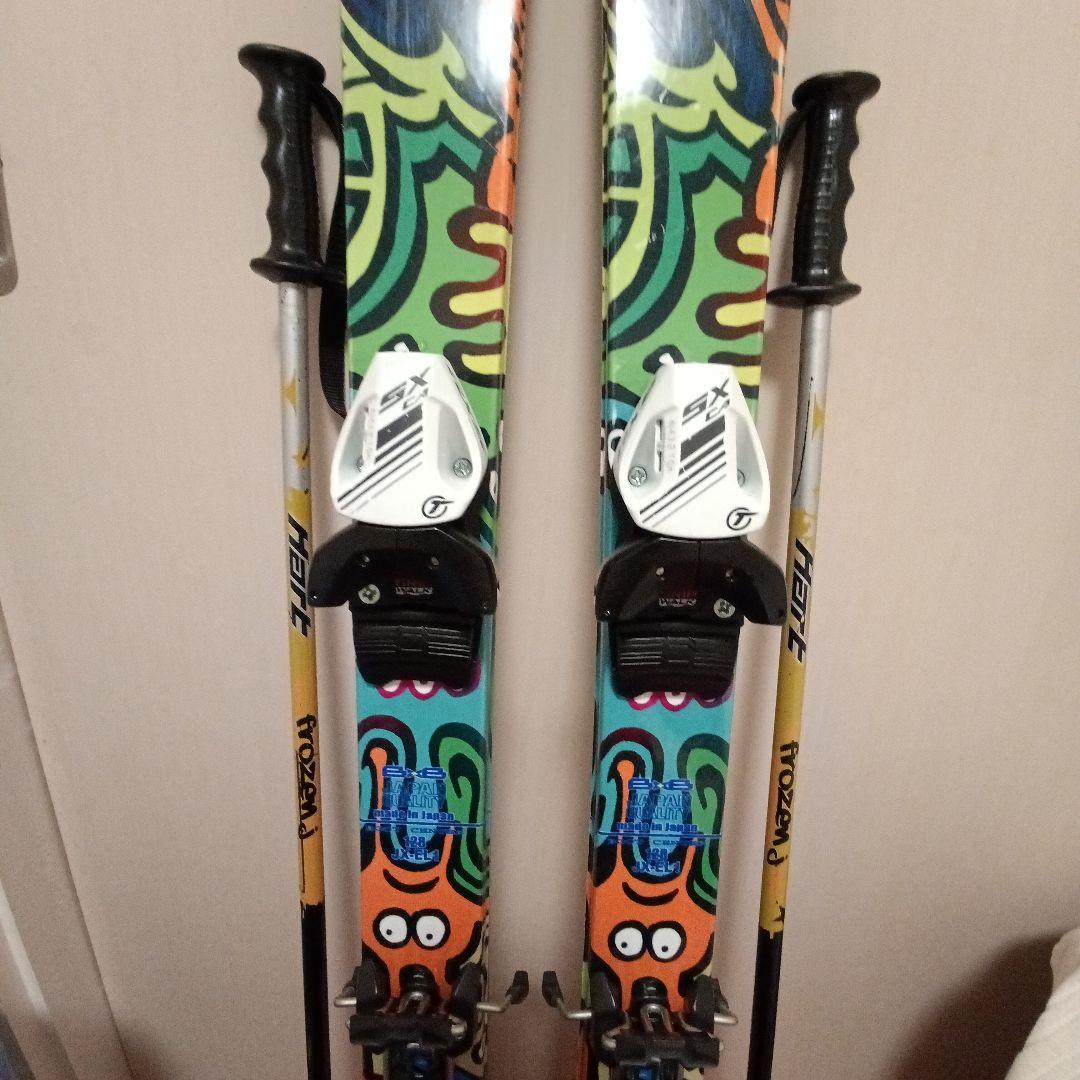 板BXB128cm☆ブーツ23cm☆ストック90cm ジュニアスキーセット