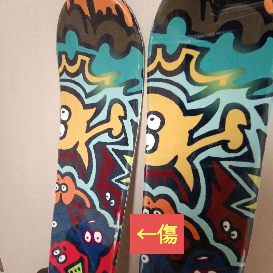 板BXB128cm☆ブーツ23cm☆ストック90cm ジュニアスキーセット