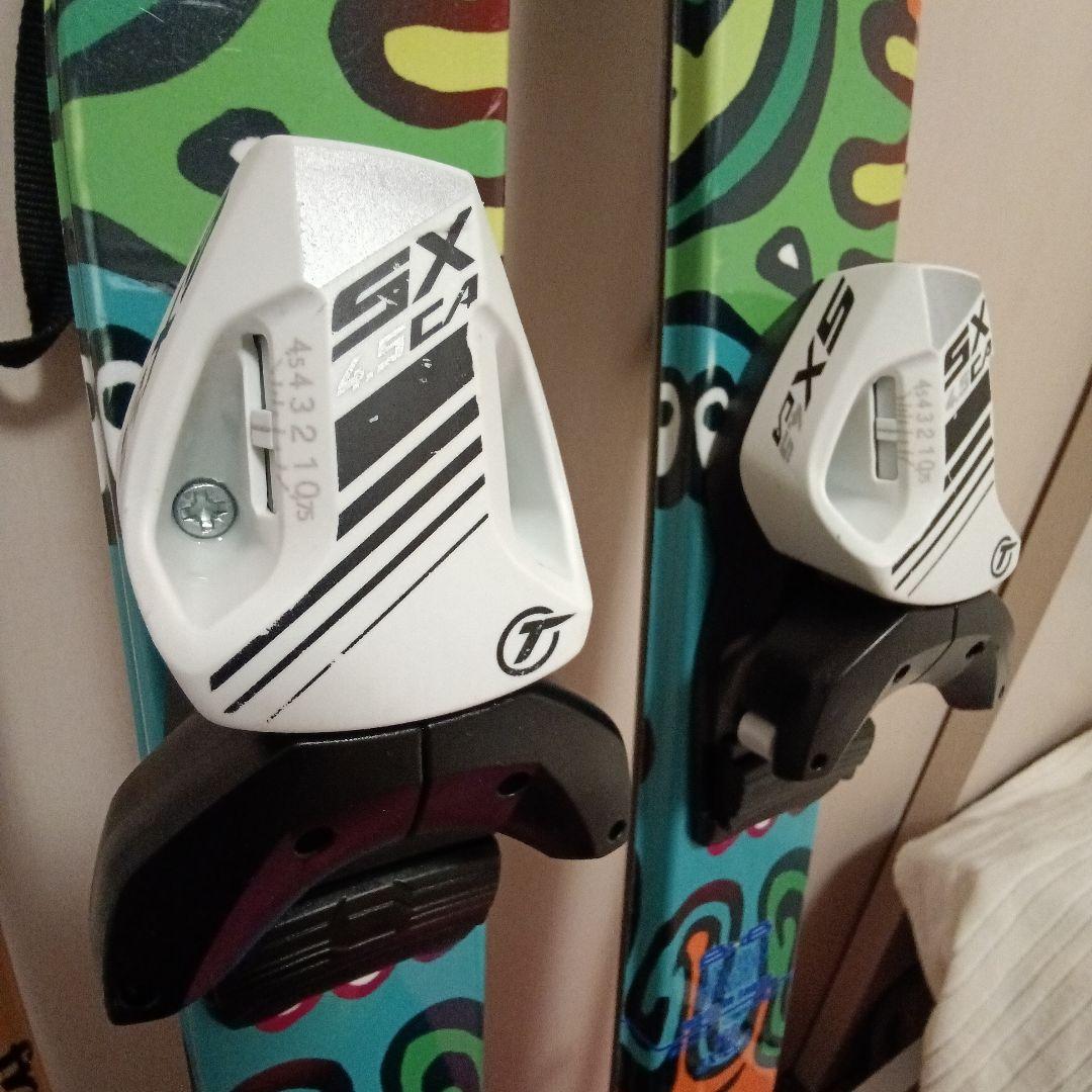 板BXB128cm☆ブーツ23cm☆ストック90cm ジュニアスキーセット