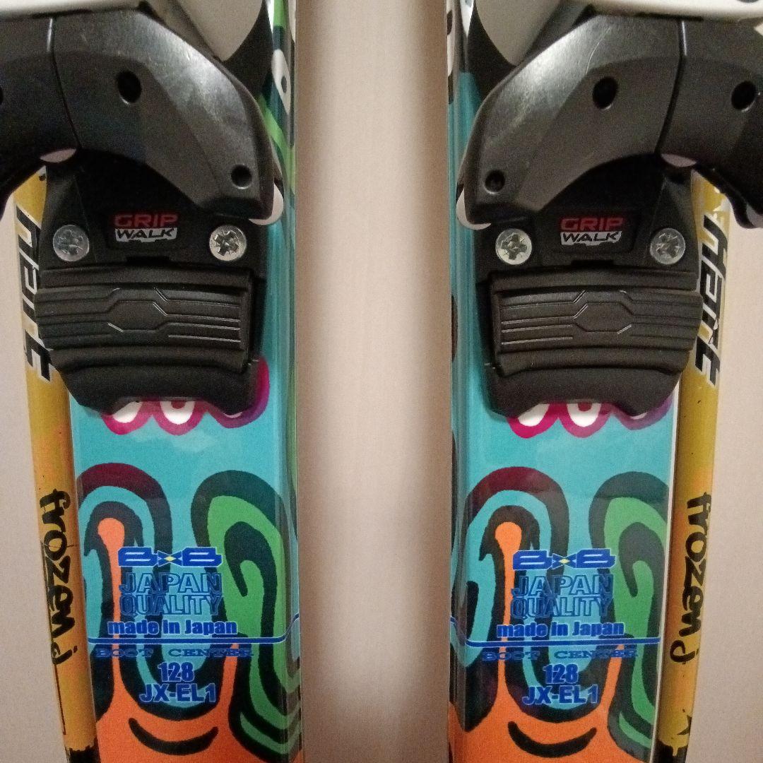 板BXB128cm☆ブーツ23cm☆ストック90cm ジュニアスキーセット