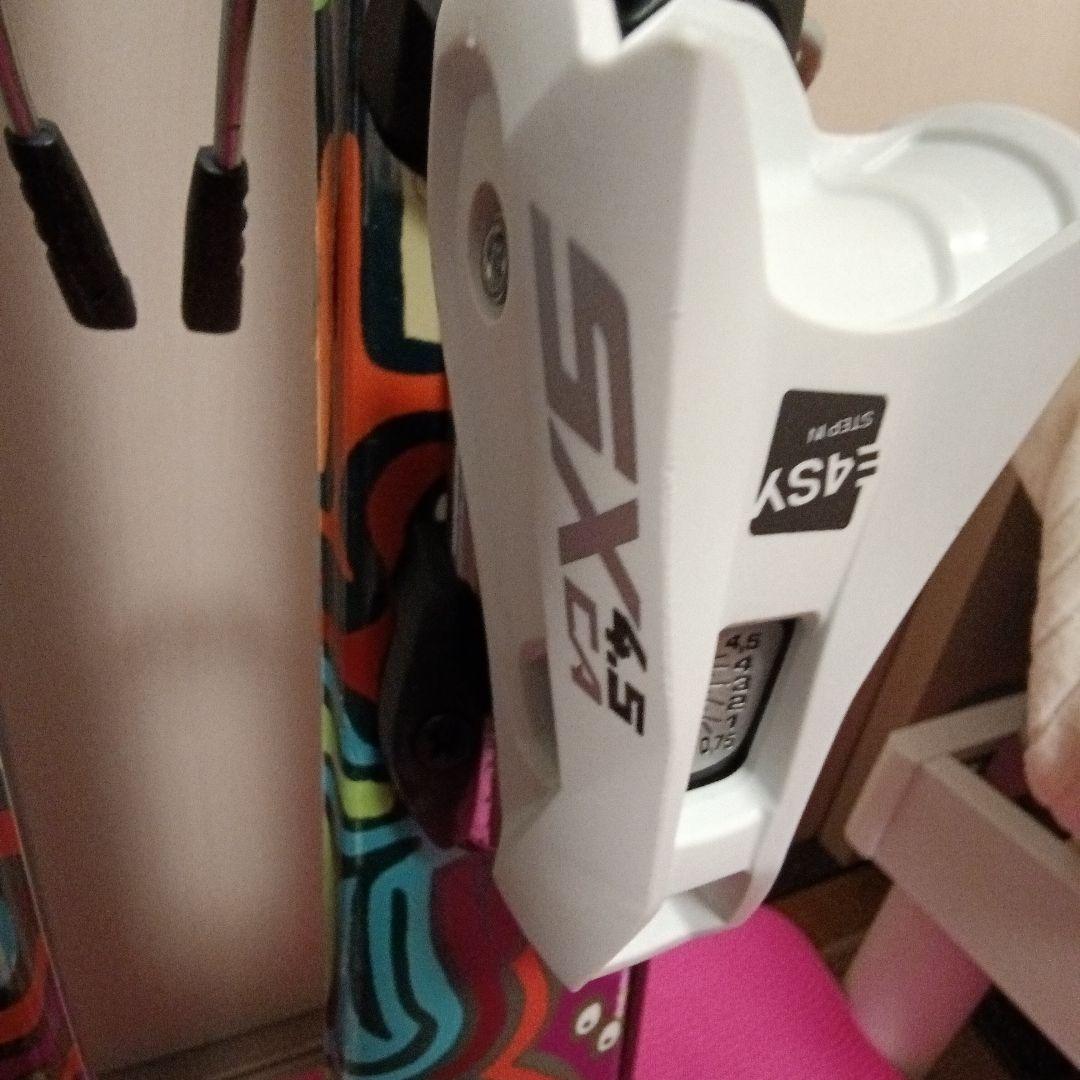 板BXB128cm☆ブーツ23cm☆ストック90cm ジュニアスキーセット