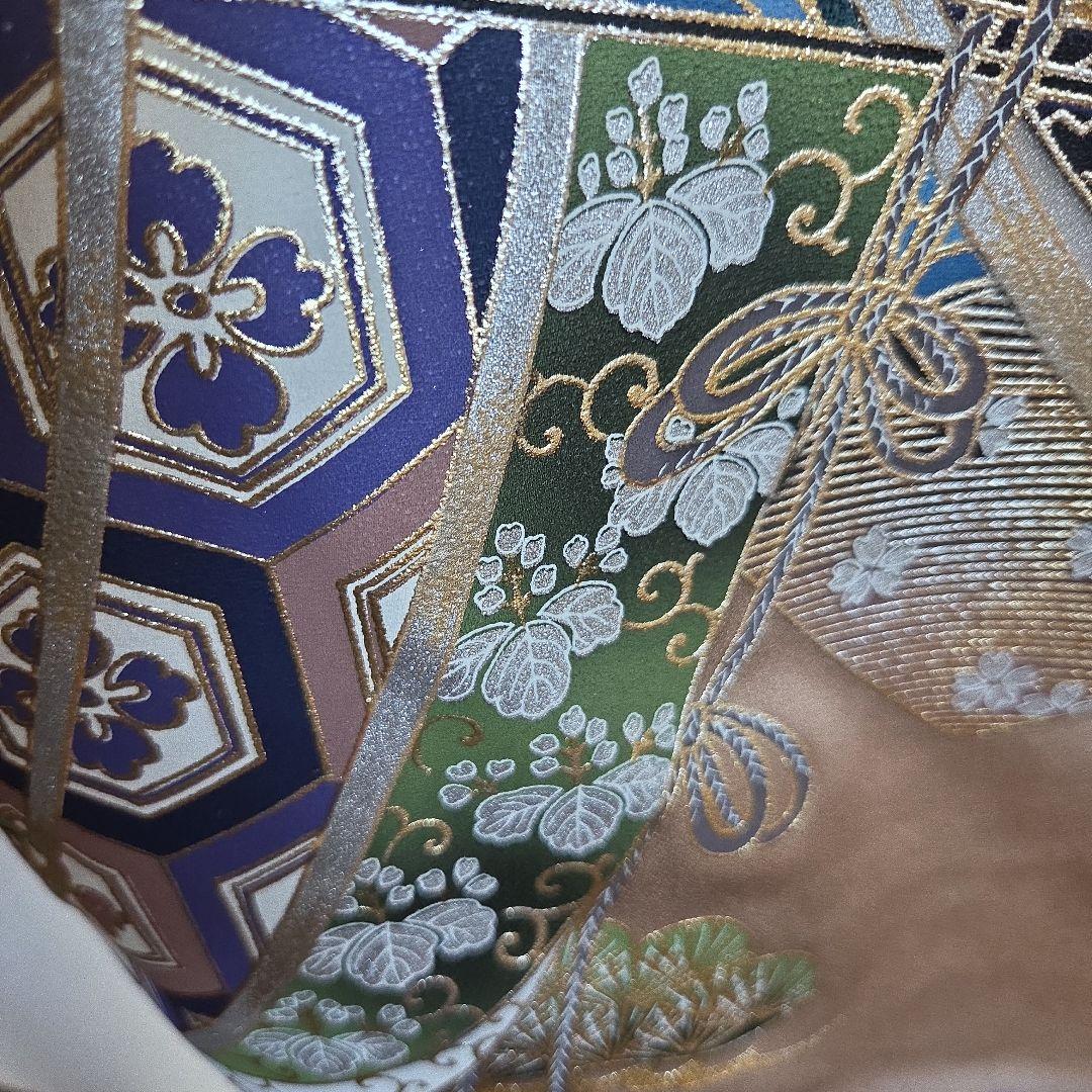 桐緋冬　　1-12　正絹　男の子お祝い着物　長襦袢付き　産着　七五三　逸品