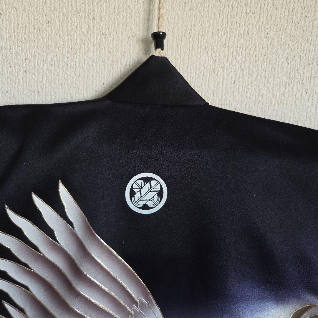 桐緋冬　　1-12　正絹　男の子お祝い着物　長襦袢付き　産着　七五三　逸品