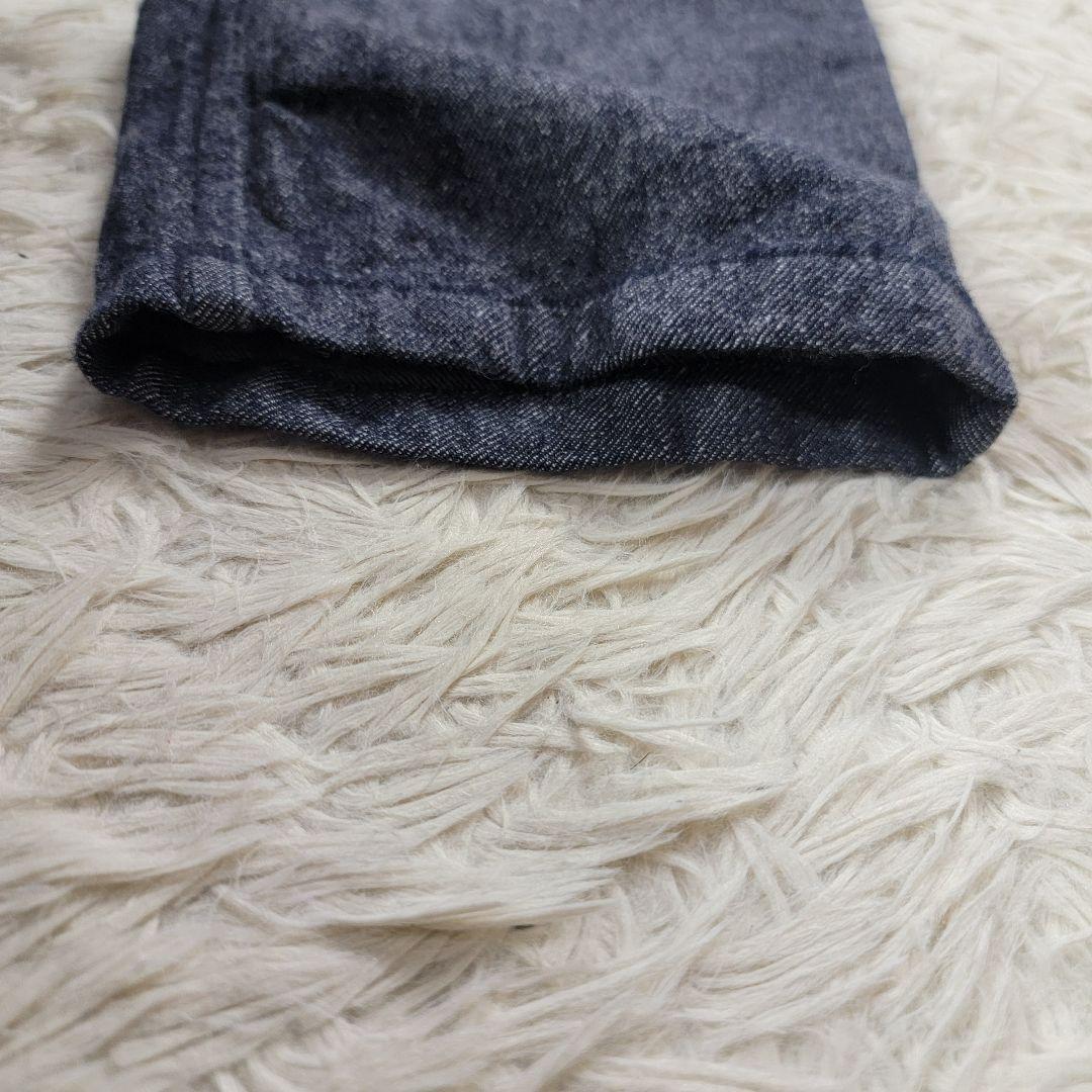 美品　COMOLI コモリ　ウールリネン　セットアップ　インディゴグレー 春夏秋