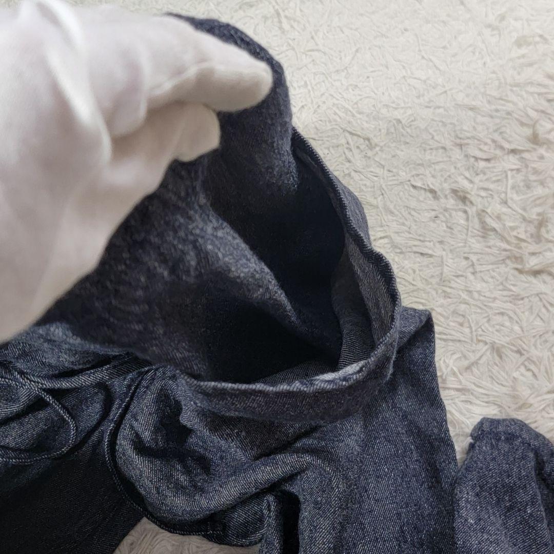 美品　COMOLI コモリ　ウールリネン　セットアップ　インディゴグレー 春夏秋