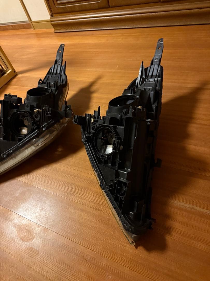 フェアレディZ Z34 インナーブラック加工 ヘッドライト 左右セット