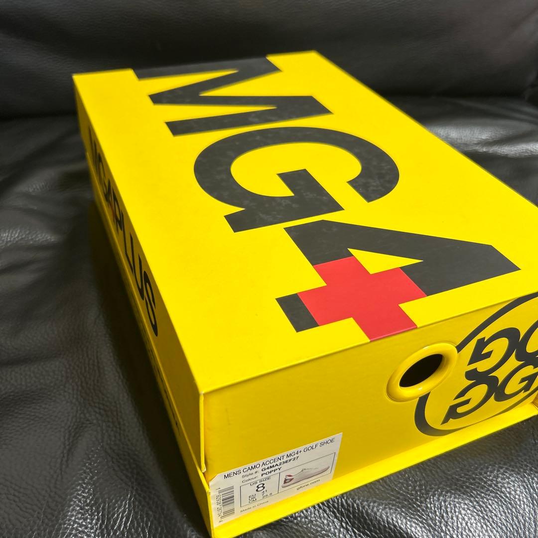 再値下げ‼️Ｇ/ＦＯＲＥ　ゴルフシューズ ホワイト/レッド/ブルー カモフラージュ