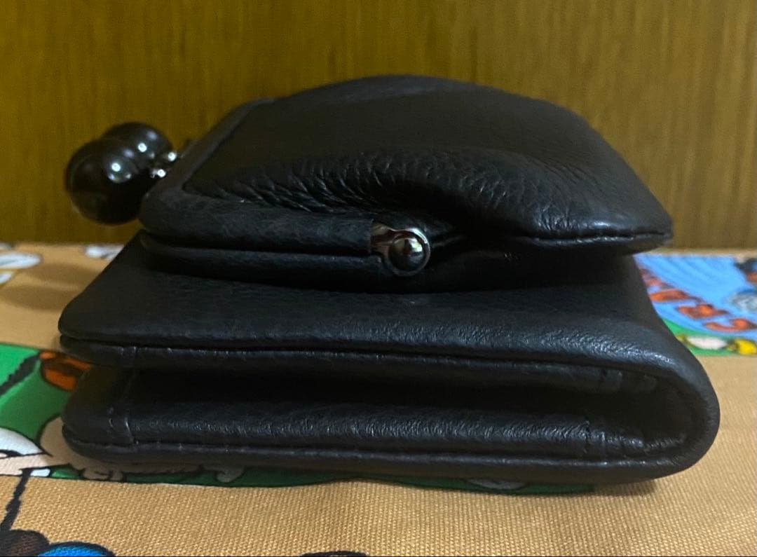 未使用ear PAPILLONNER イア パピヨネ がま口　折り財布