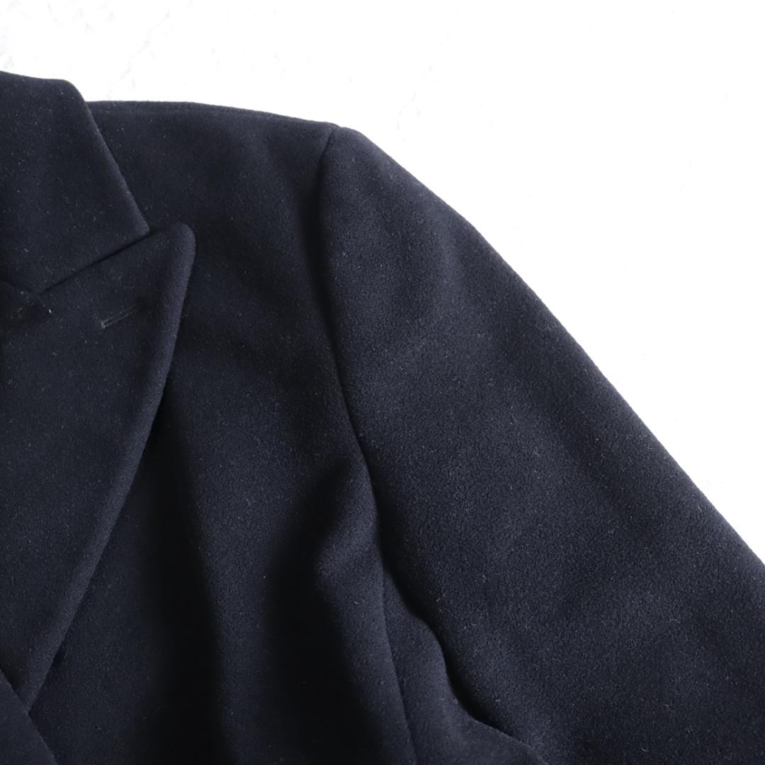 高級ウール　マックスマーラ　チェスターコート　WEEKEND　ブラック　マキシ