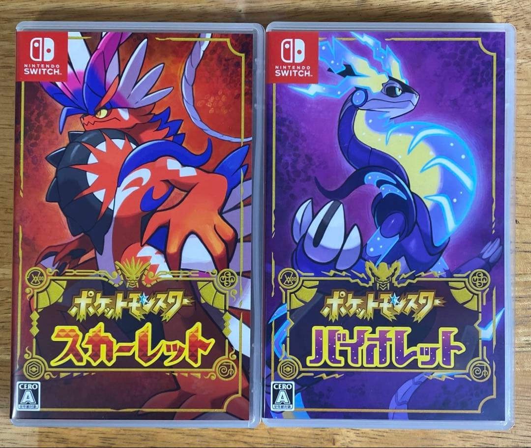 【NINTENDO SWITCH】ポケットモンスター　バイオレット／スカーレット
