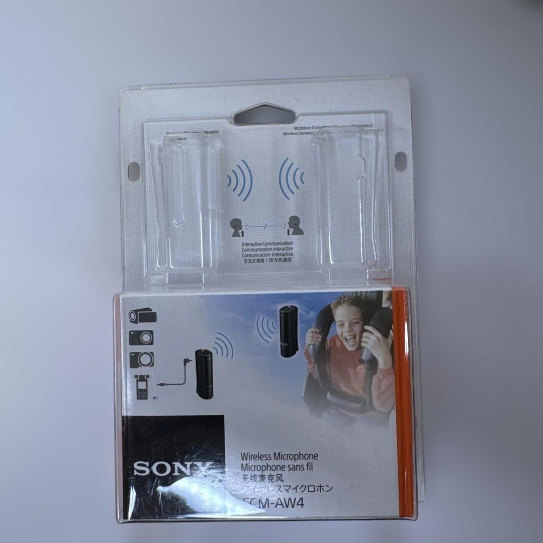 ECM-AW4　未使用　SONY ワイヤレスマイクロフォン