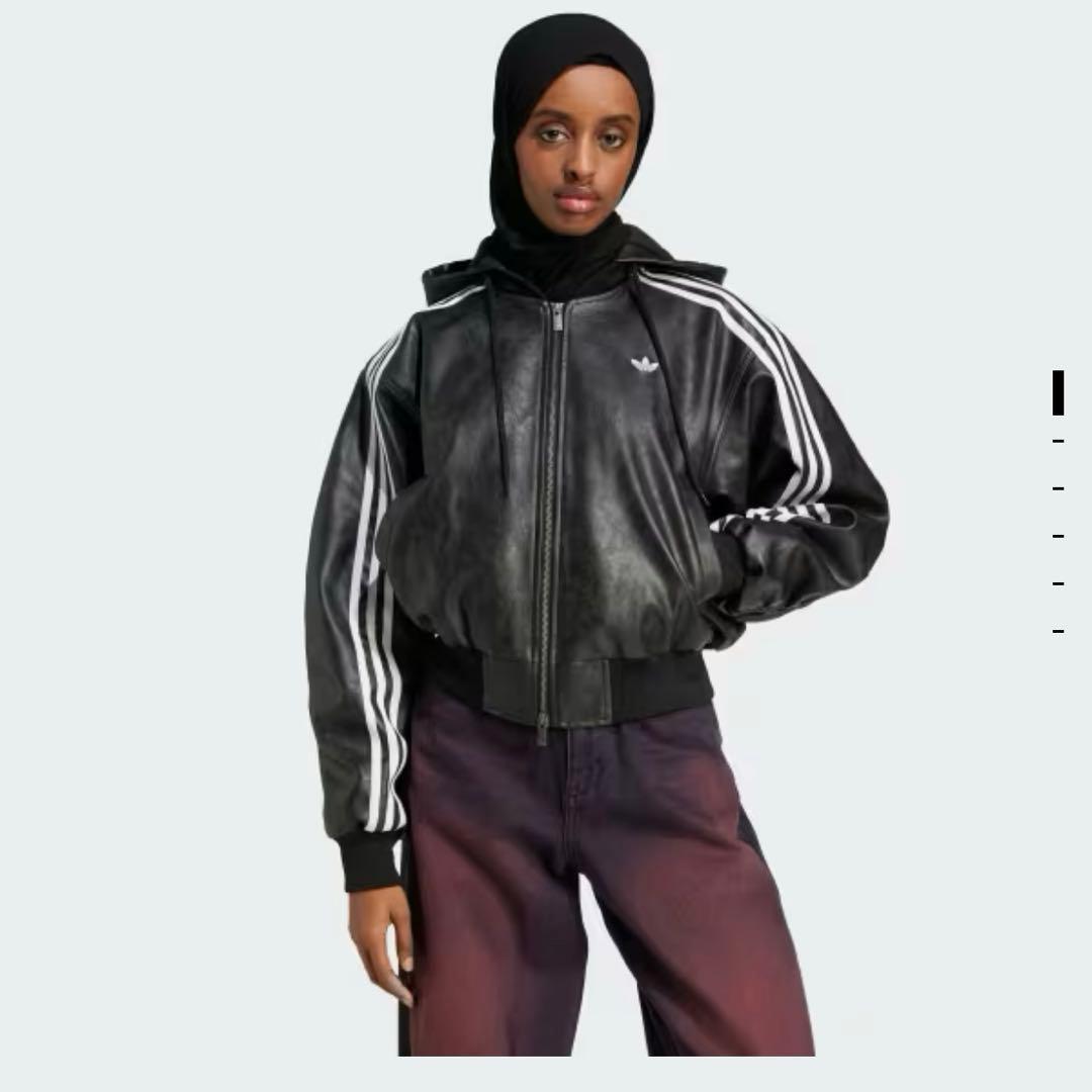 Adilenium シーズン 3 ビンテージ フェイクレザージャケット　L