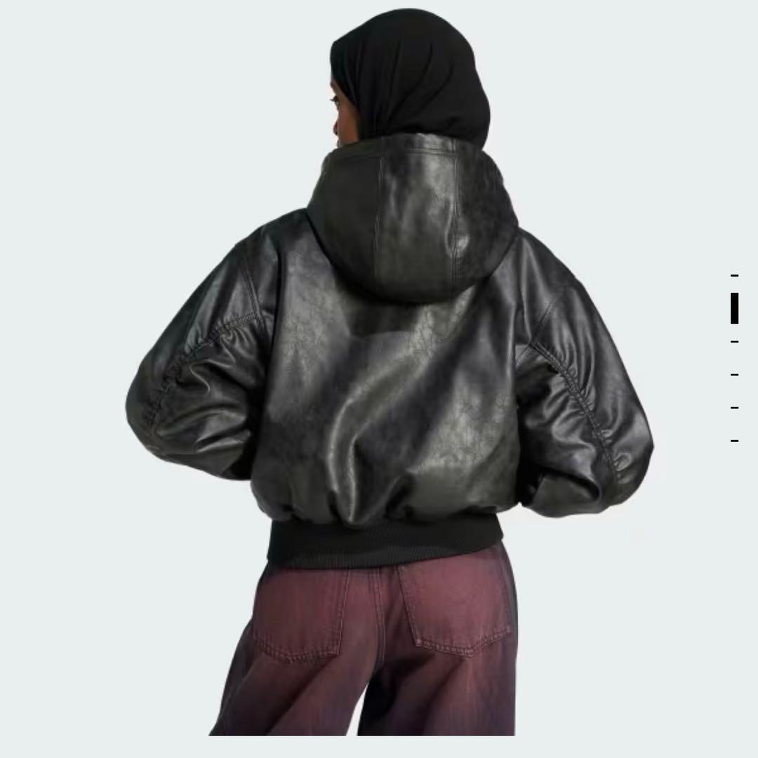 Adilenium シーズン 3 ビンテージ フェイクレザージャケット　L