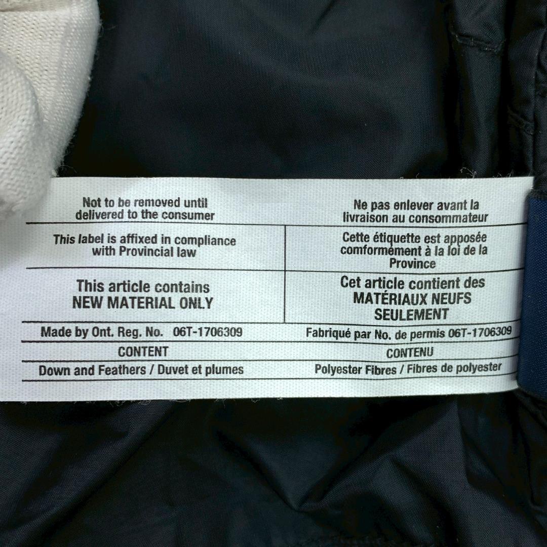 ポロラルフローレン ダウンベスト ビッグポニー 星条旗ワッペン 黒 L　D933