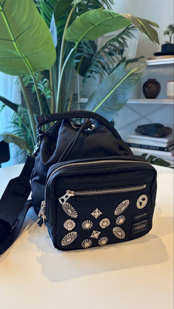 最終値下げ！STRING BAG TOGA×PORTER BLACK美品