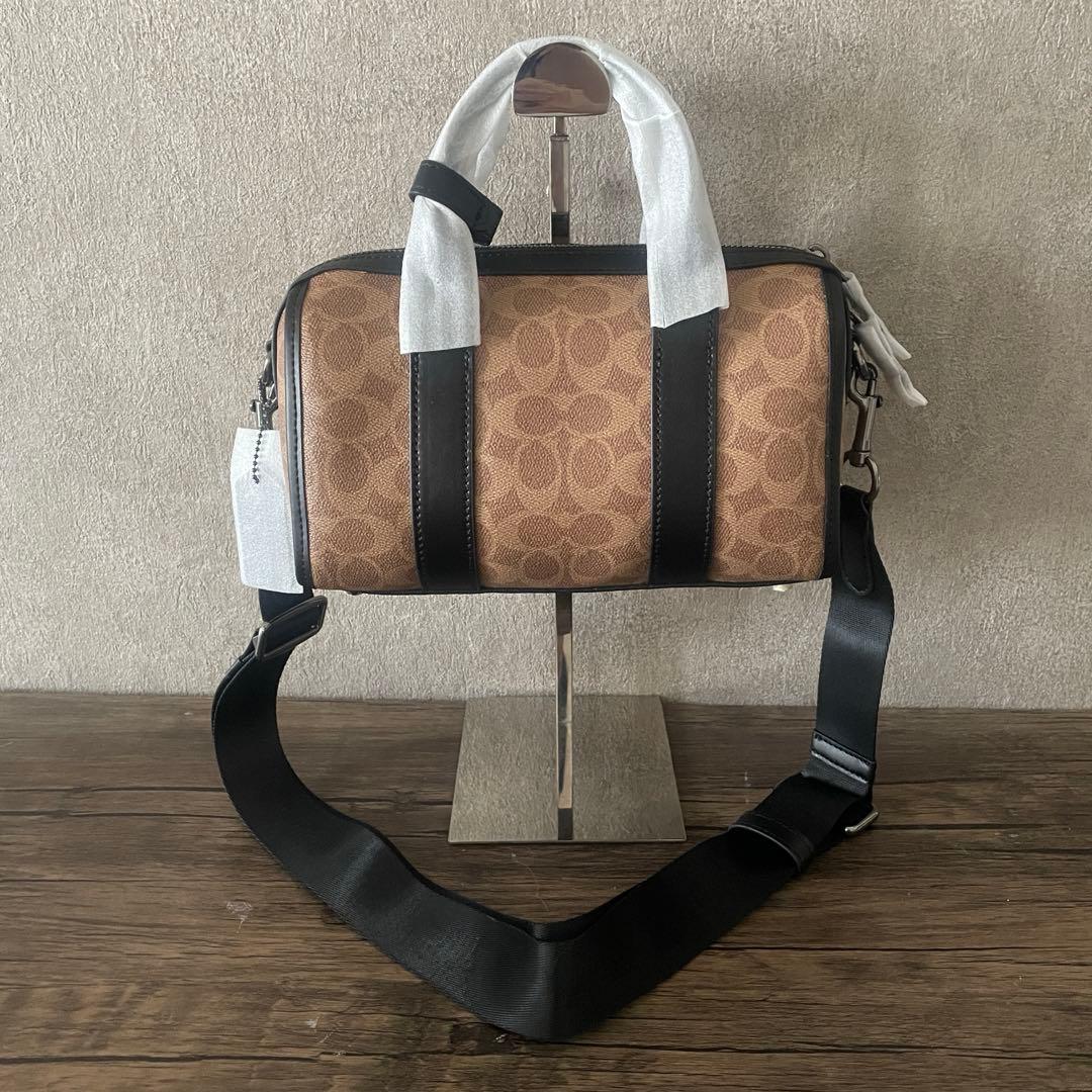 コーチ/COACH ボストンバッグ CA186 ハンドバッグ メンズバッグ　@