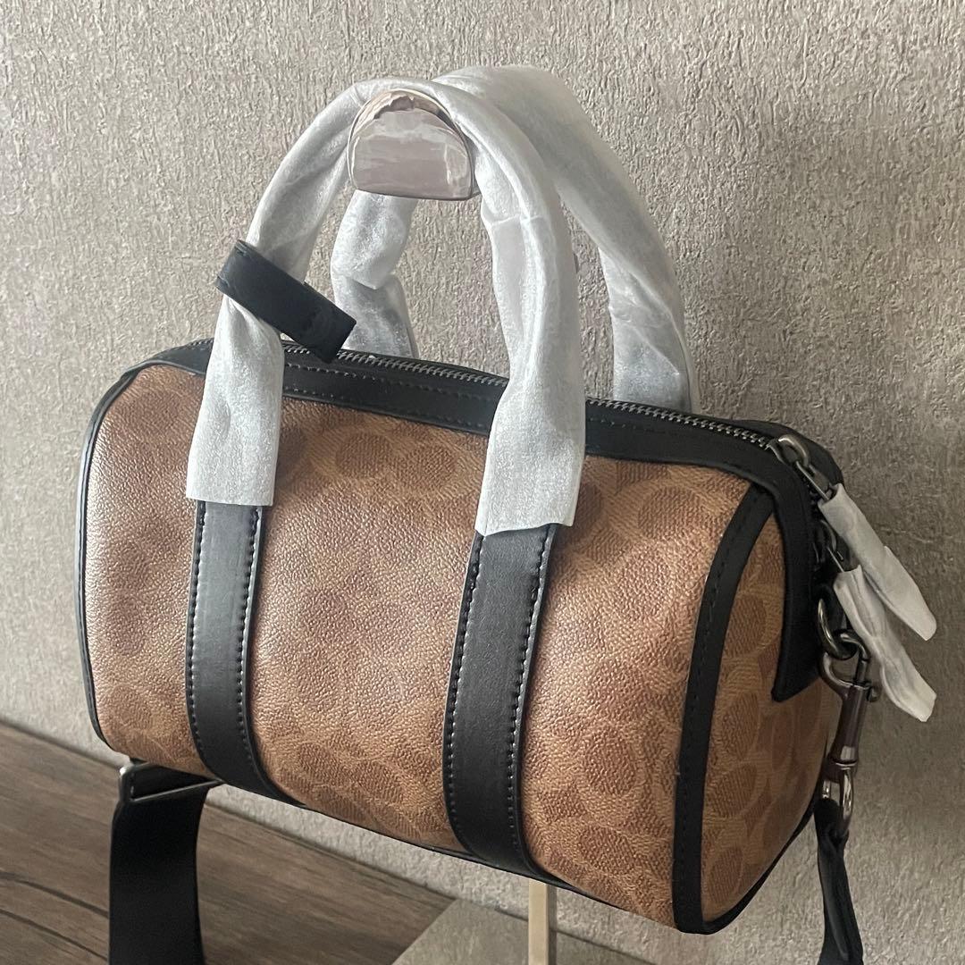 コーチ/COACH ボストンバッグ CA186 ハンドバッグ メンズバッグ　@
